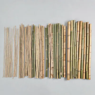 Bamboo poles and stakes